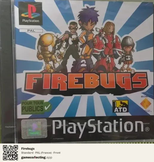 Firebugs PlayStation, France box front