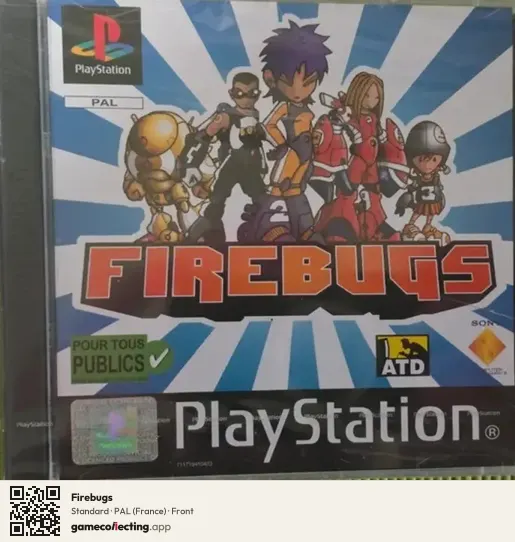 Firebugs PlayStation, France box front