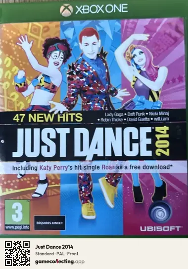 Just Dance 2014 Xbox One, PAL box front
