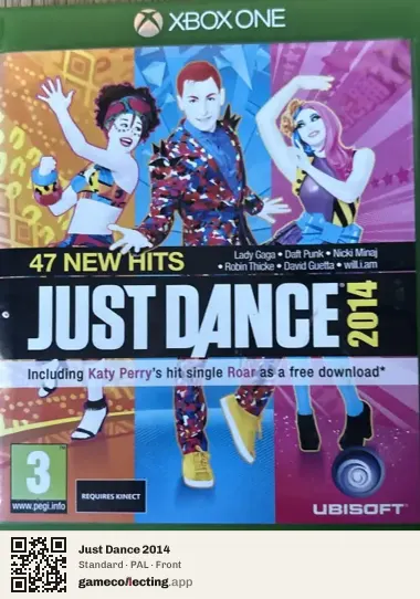 Just Dance 2014 Xbox One, PAL box front