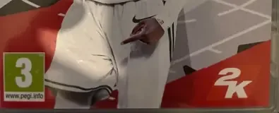 NBA 2K18, the PEGI square on its front