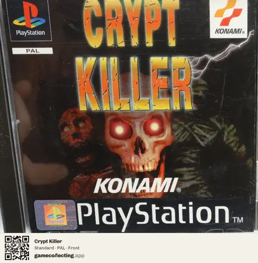Crypt Killer PlayStation, PAL box front