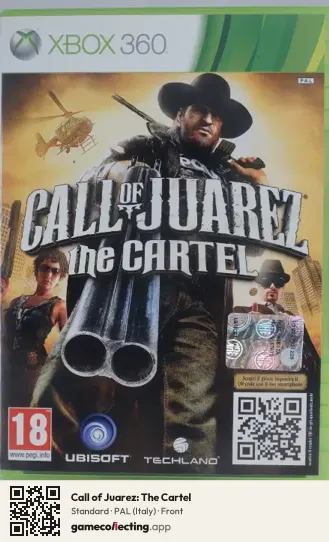 Call of Juarez: The Cartel Xbox 360, Italy box front