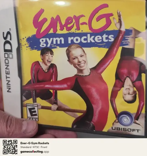 Ener-G Gym Rockets Nintendo DS, NTSC box front