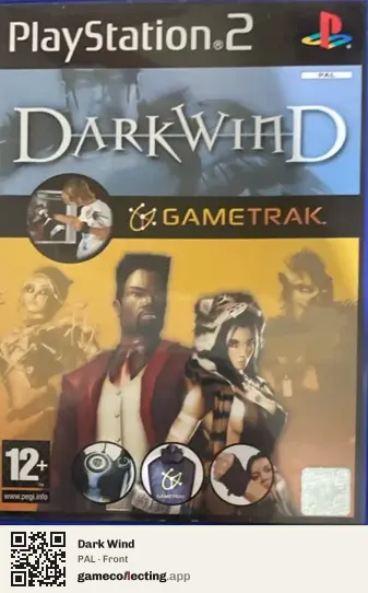 Dark Wind PlayStation 2, PAL box front