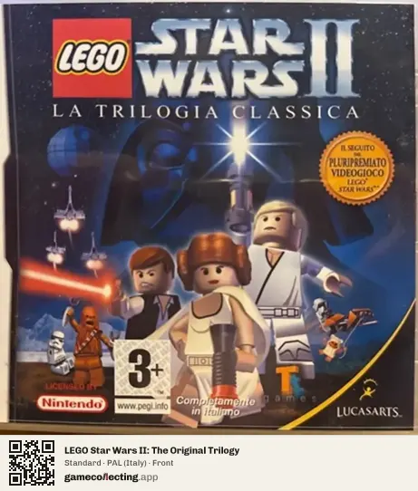 LEGO Star Wars II: The Original Trilogy Nintendo DS, Italy box front