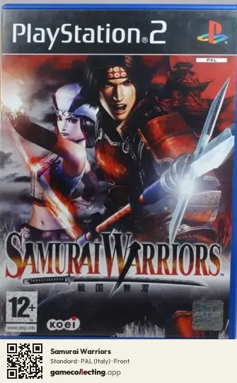 Samurai Warriors PlayStation 2, Italy box front