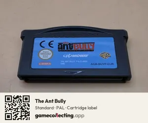 The Ant Bully Game Boy Advance, PAL cartridge label
