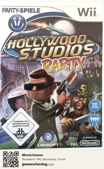 Movie Games Nintendo Wii, Germany box front