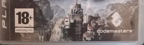 Damnation, the PEGI square on its front