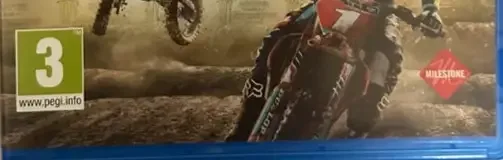 Monster Energy Supercross, the PEGI square on its front