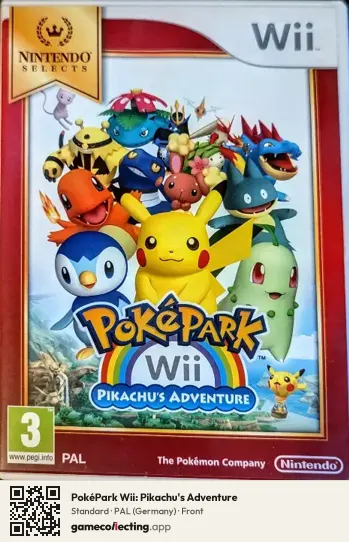 PokéPark Wii: Pikachu's Adventure Nintendo Wii, Germany box front