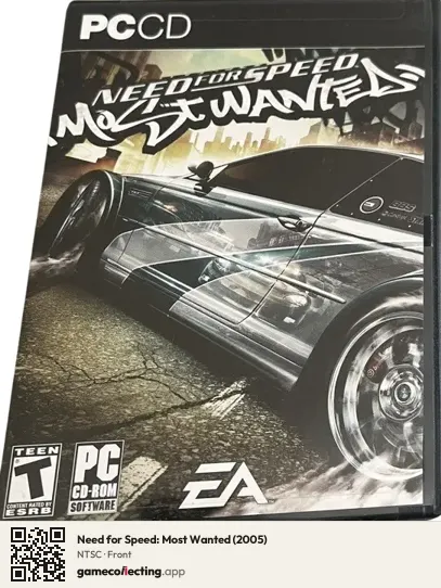 Need for Speed: Most Wanted (2005) Computer, NTSC box front