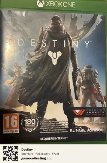 Destiny Xbox One, Spain box front