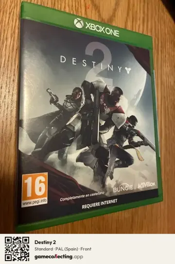 Destiny 2 Xbox One, Spain box front