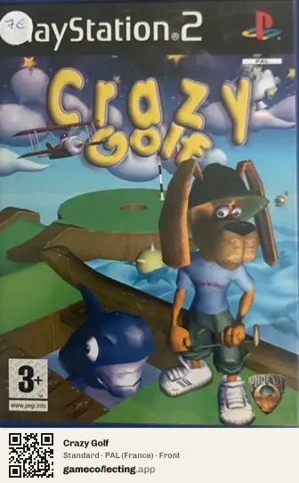 Crazy Golf PlayStation 2, France box front