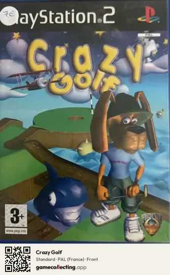 Crazy Golf PlayStation 2, France box front