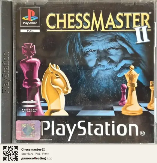 Chessmaster II PlayStation, PAL box front