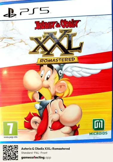 Asterix & Obelix XXL: Romastered PlayStation 5, PAL box front