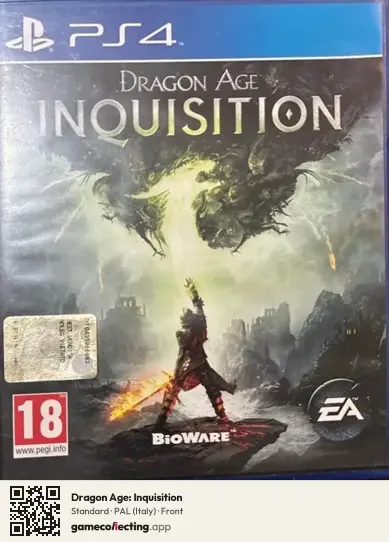 Dragon Age: Inquisition PlayStation 4, Italy box front