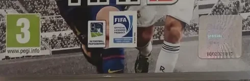 FIFA 13, the USK square on its front
