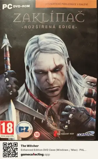 The Witcher Computer, Czech Republic box front