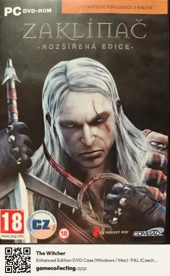 The Witcher Computer, Czech Republic box front