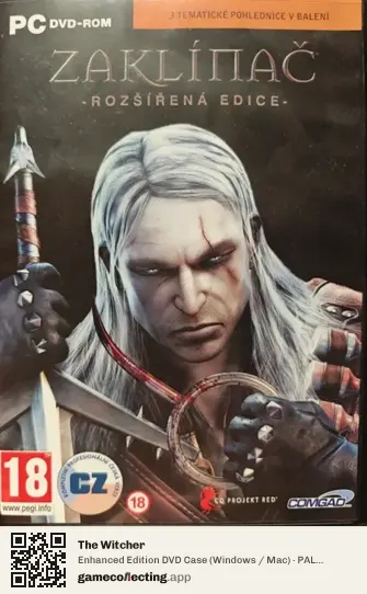 The Witcher Computer, Czech Republic box front
