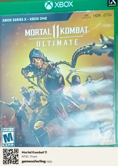 Mortal Kombat 11 Xbox Series X, NTSC box front