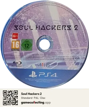 Soul Hackers 2 PlayStation 4, PAL disc
