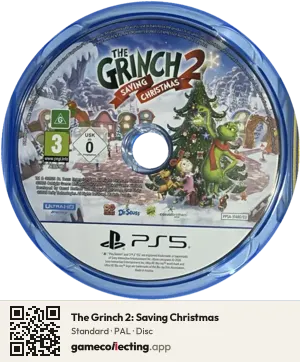 The Grinch 2: Saving Christmas PlayStation 5, PAL disc