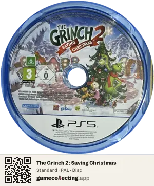 The Grinch 2: Saving Christmas PlayStation 5, PAL disc