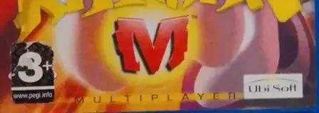 Rayman M, the PEGI square on its front