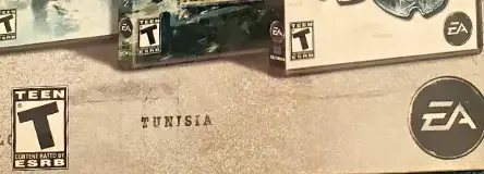 Medal of Honor Collection, the ESRB box on its front