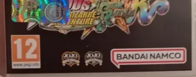 JoJo's Bizarre Adventure: All-Star Battle R, the USK square on its front