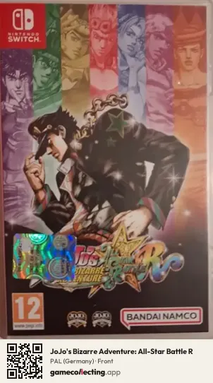 JoJo's Bizarre Adventure: All-Star Battle R Nintendo Switch, Germany box front