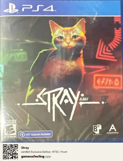Stray PlayStation 4, NTSC box front