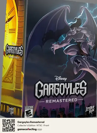 Gargoyles Remastered Xbox One, NTSC box front