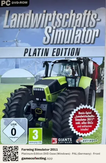 Farming Simulator 2011 Computer, Germany box front