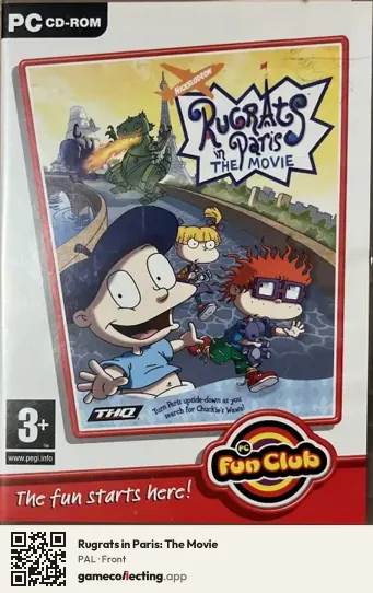 Rugrats in Paris: The Movie Computer, PAL box front
