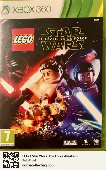 LEGO Star Wars: The Force Awakens Xbox 360, PAL box front