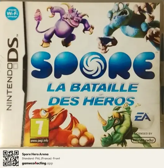 Spore Hero Arena Nintendo DS, France box front