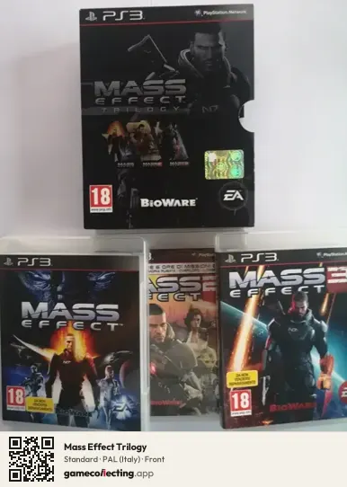 Mass Effect Trilogy PlayStation 3, Italy box front