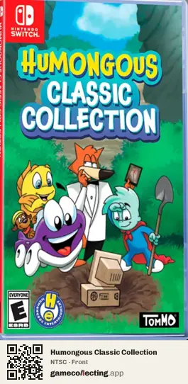Humongous Classic Collection Nintendo Switch, NTSC box front