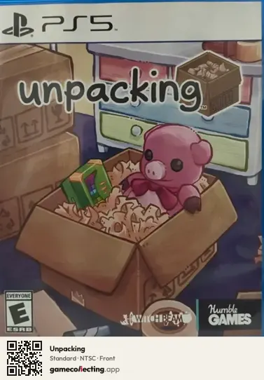 Unpacking PlayStation 5, NTSC box front