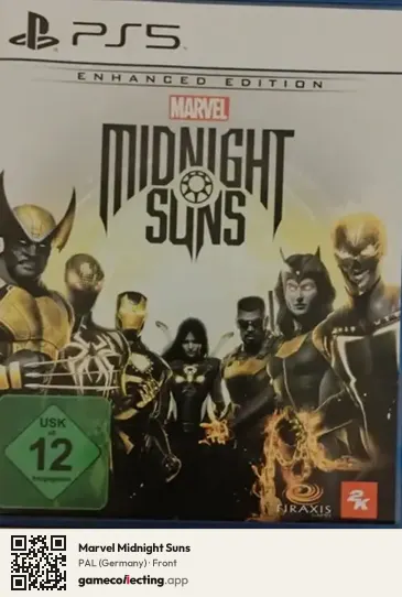 Marvel Midnight Suns PlayStation 5, Germany box front