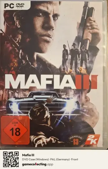 Mafia III Computer, Germany box front