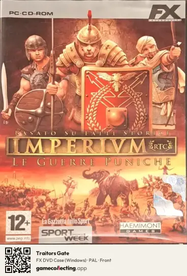 Traitors Gate Computer, PAL box front