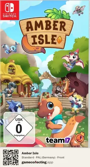 Amber Isle Nintendo Switch, Germany box front
