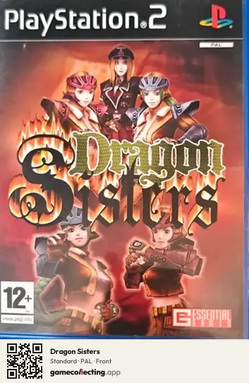 Dragon Sisters PlayStation 2, PAL box front